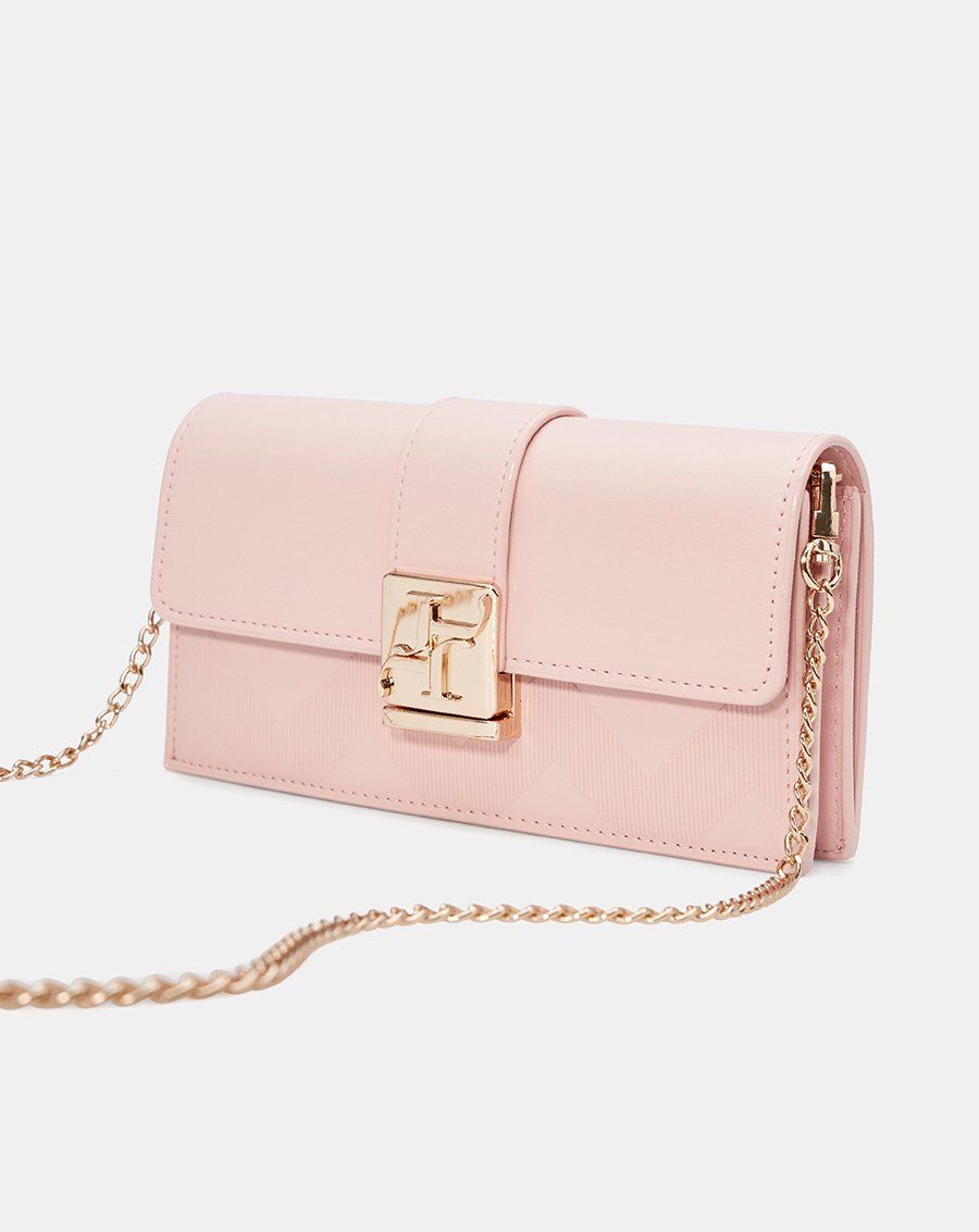 Ví Có Dây Đeo Dập Trang Trí