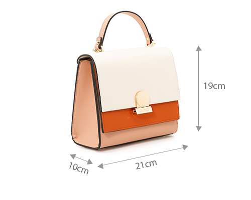Túi xách nhỏ phối color block