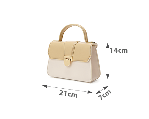 Túi xách nhỏ top handle dáng hộp