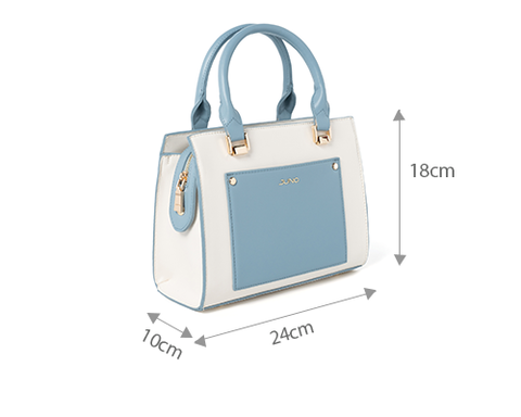 Túi xách trung satchel phối 2 tone Túi xách trung satchel phối 2 tone