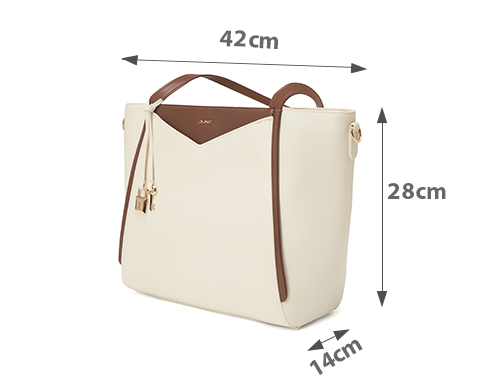 Túi Xách Lớn Tote Phối Charm Trang Trí Túi Xách Lớn Tote Phối Charm Trang Trí