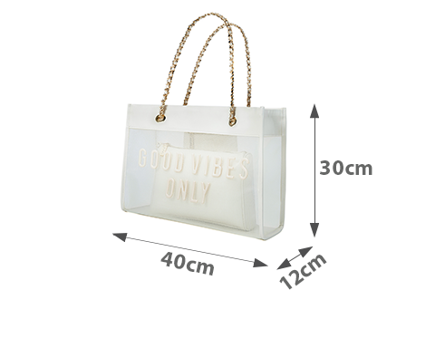 Túi Xách Lớn Tote Lưới Good Vibes Only Túi Xách Lớn Tote Lưới Good Vibes Only