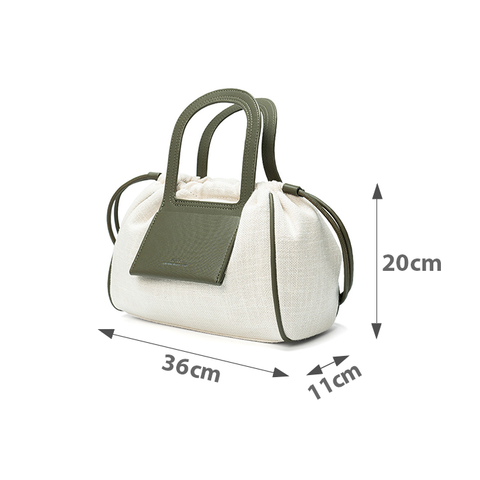 Túi Xách Trung Top Handle Bag Rút Dây Túi Xách Trung Top Handle Bag Rút Dây