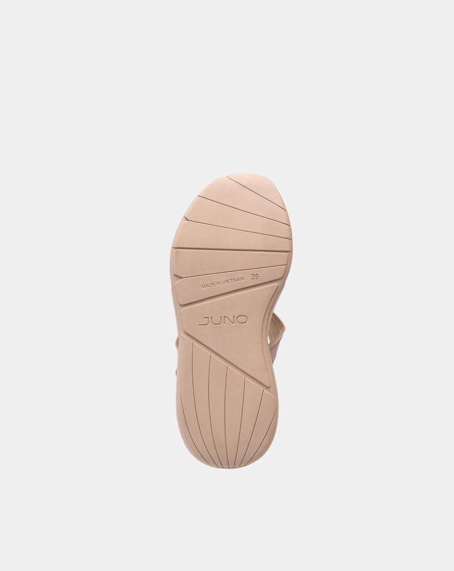 Giày Sandal Đế Thể Thao Phối Khóa Trang Trí
