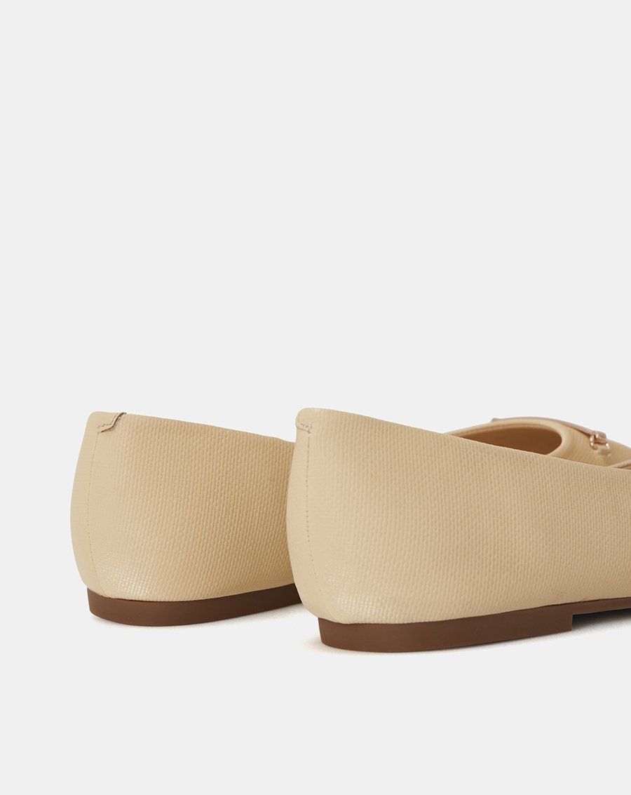 Giày Búp Bê Ballerina Đính Khóa Trang Trí