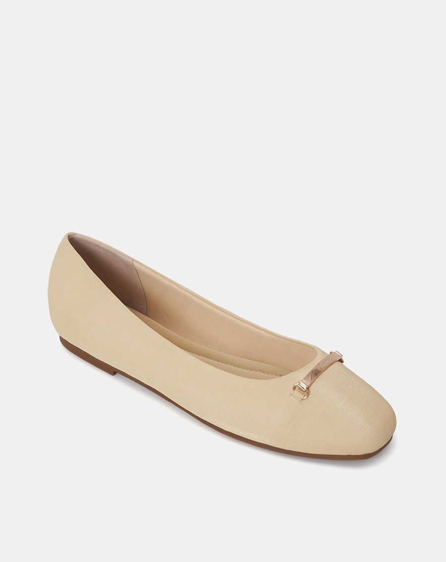 Giày Búp Bê Ballerina Đính Khóa Trang Trí