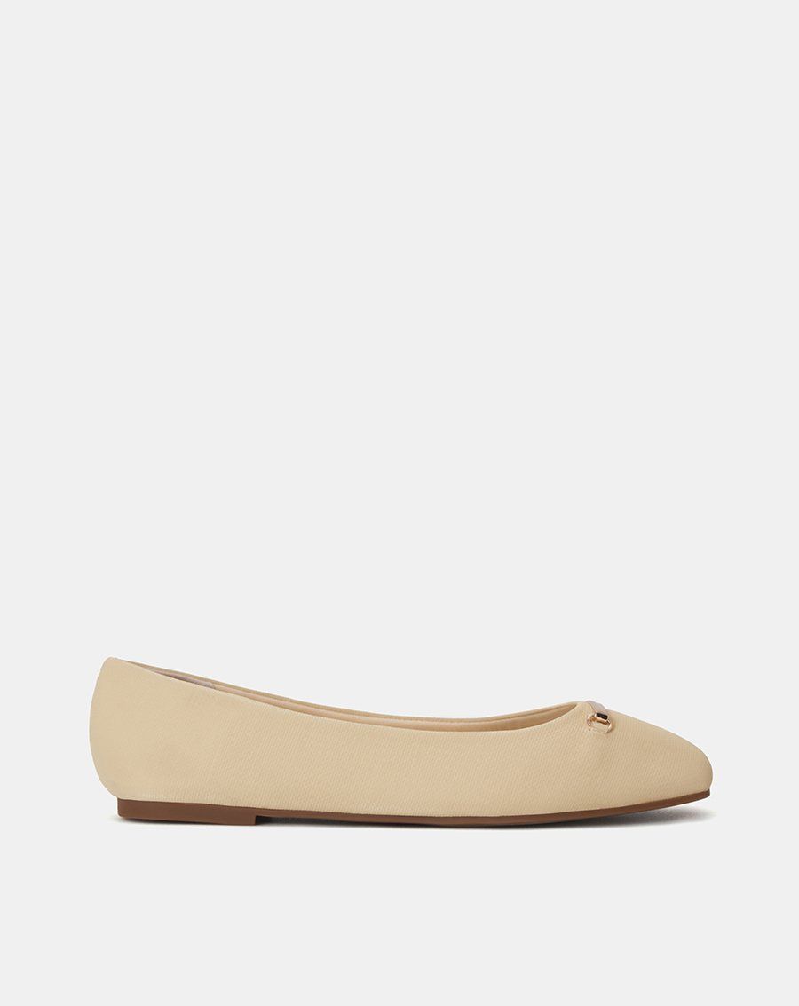 Giày Búp Bê Ballerina Đính Khóa Trang Trí