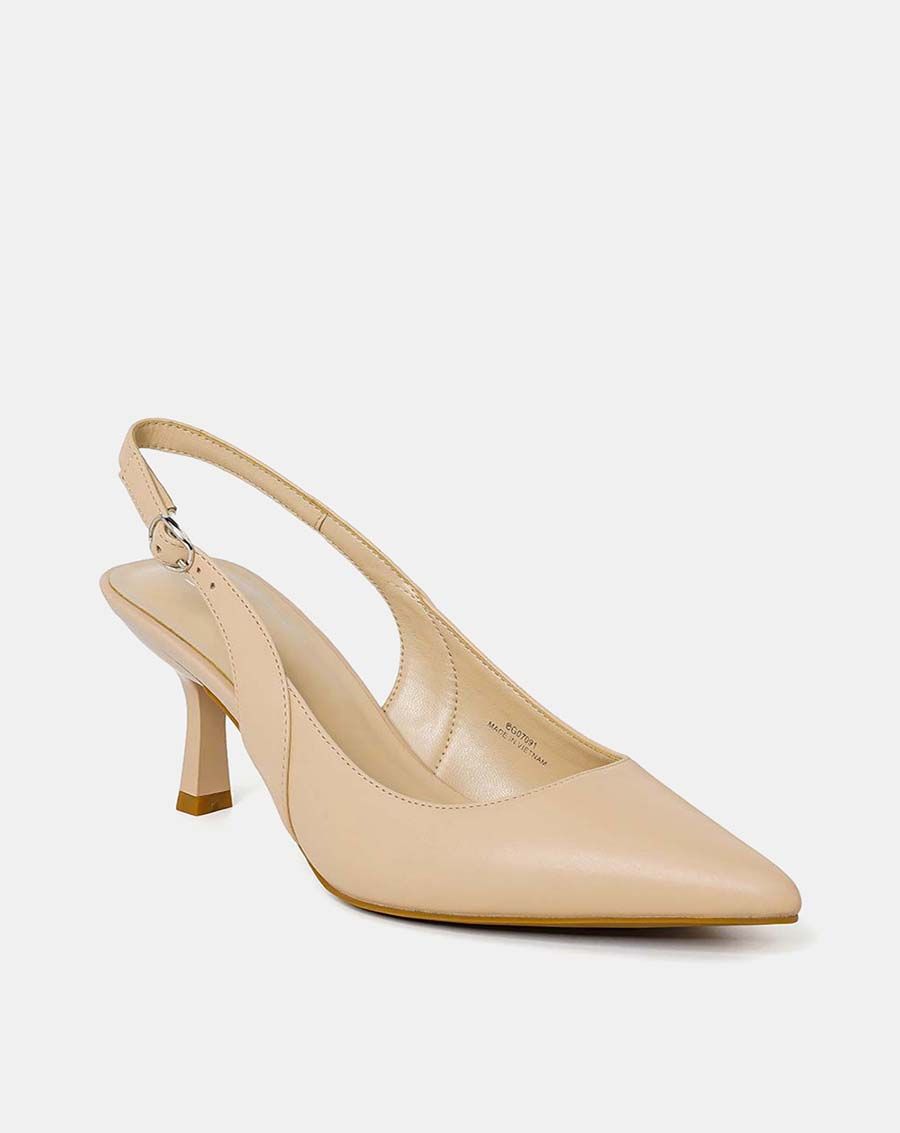 Giày cao gót slingback gót thanh