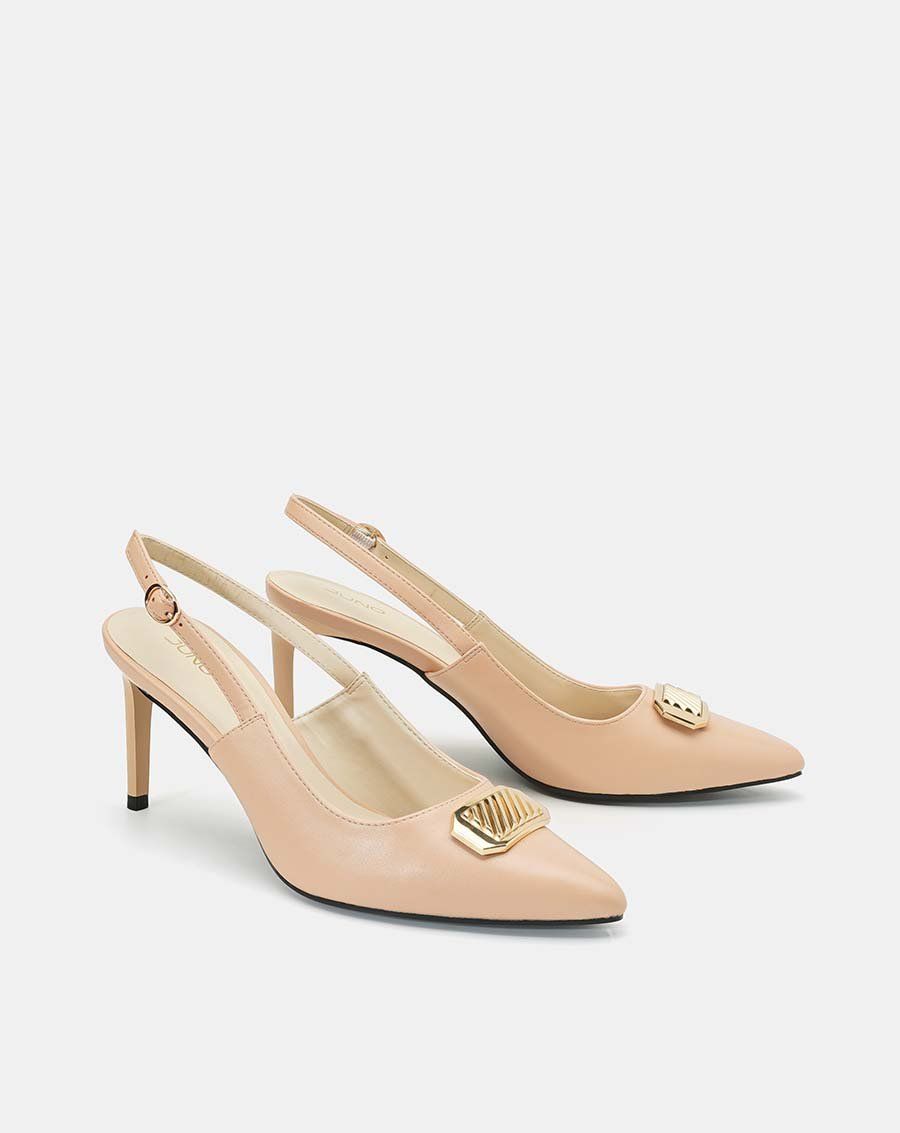 Giày cao gót mũi nhọn slingback