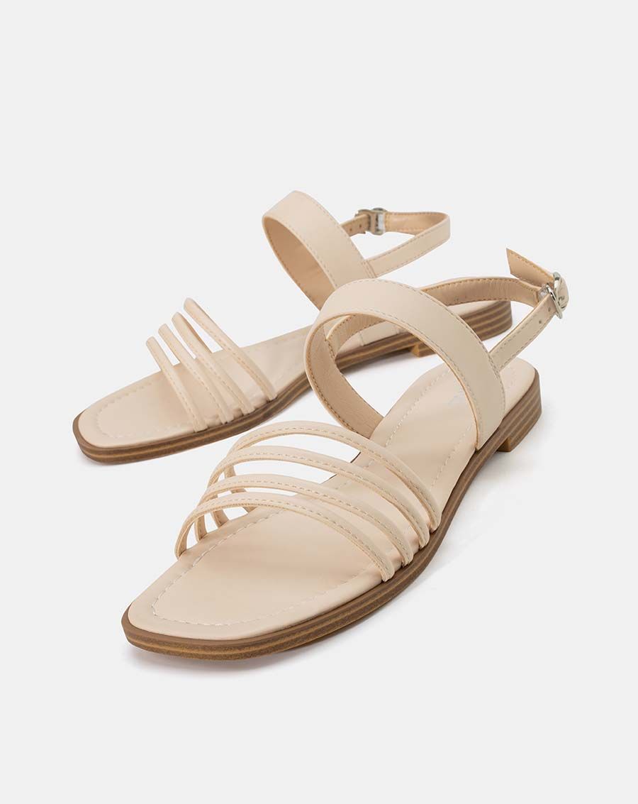 Giày sandal bệt đế giả gỗ
