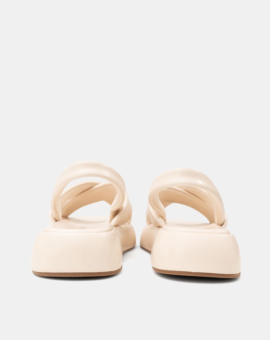 Giày Sandal Quai Chéo Hiệu Ứng Phồng