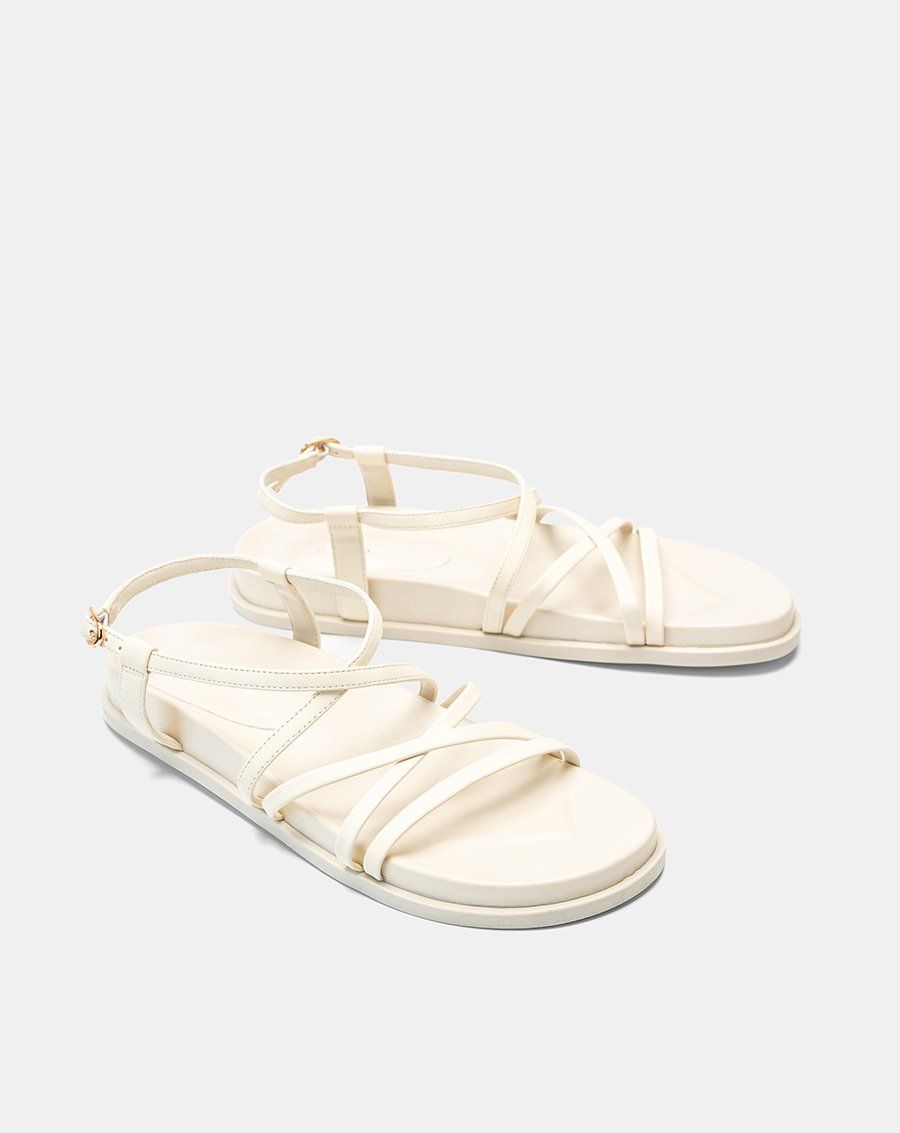 Giày Sandal Đế Bệt Quai Mảnh Chéo