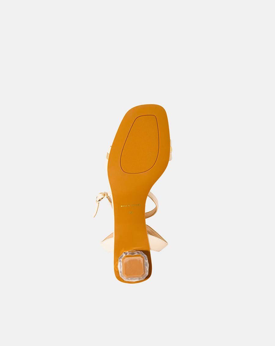 Giày sandal gót đá 4 màu