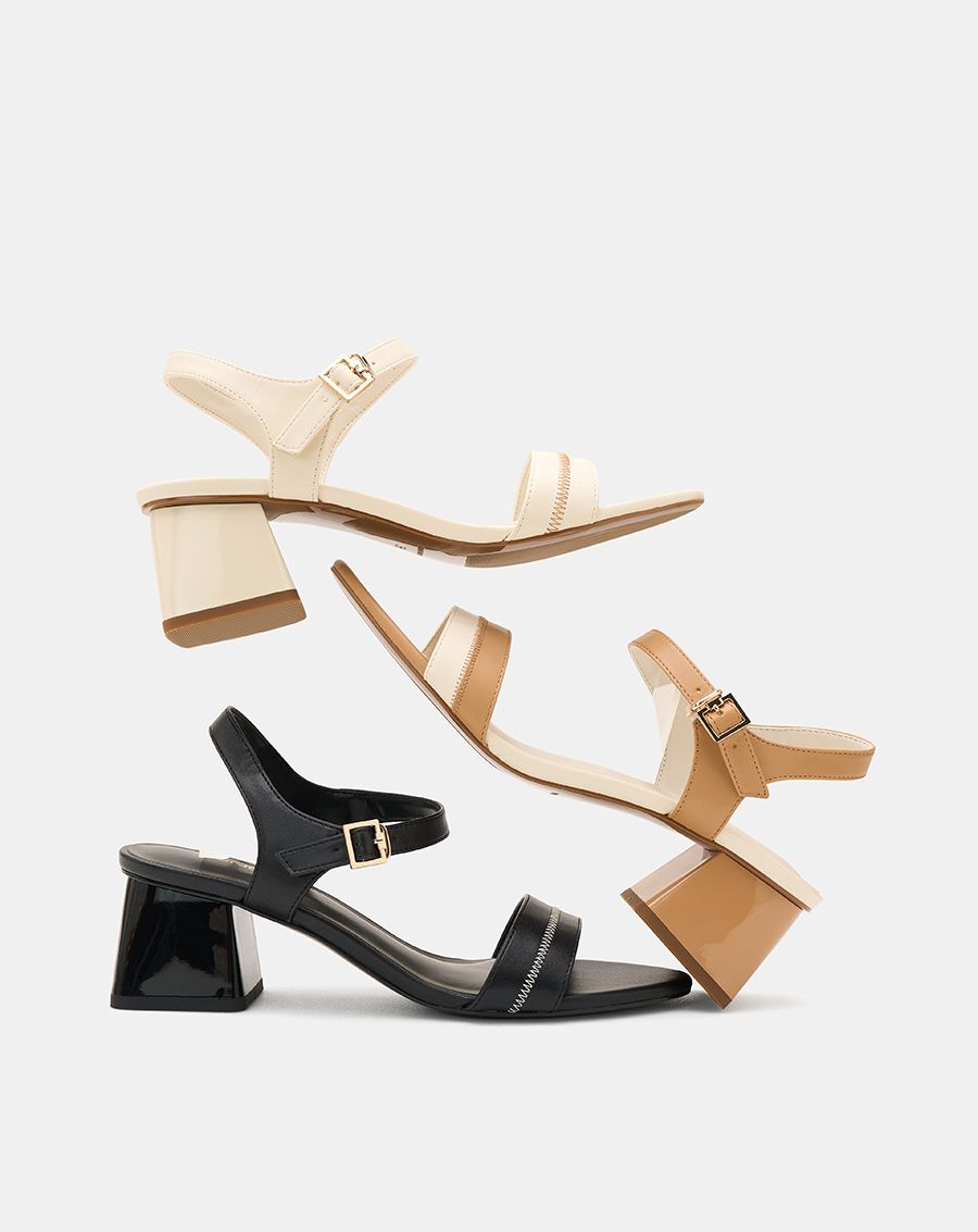 Giày Sandal May Chỉ Zigzag
