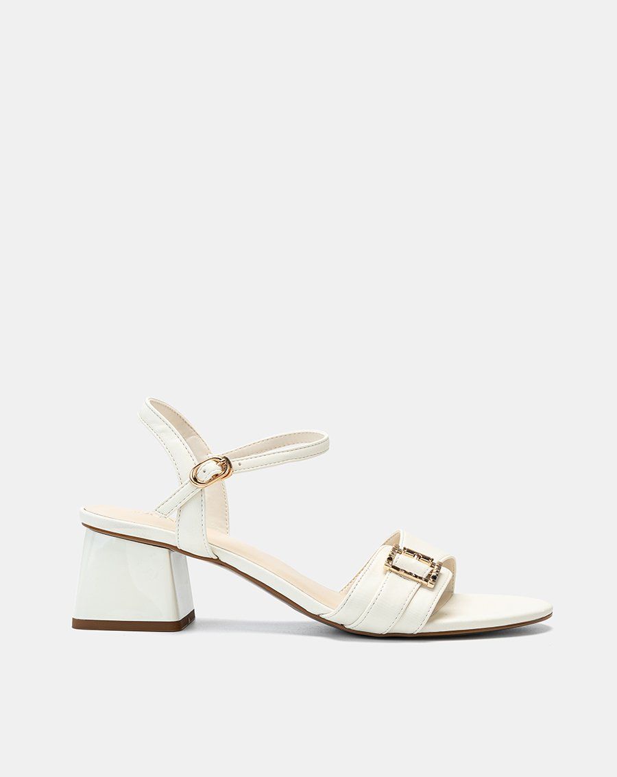 Giày Sandal Quai Đắp Phối Khóa
