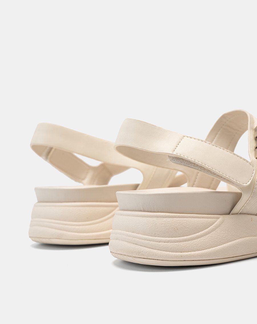 Giày Sandal Đế Thể Thao Phối Khóa Trang Trí