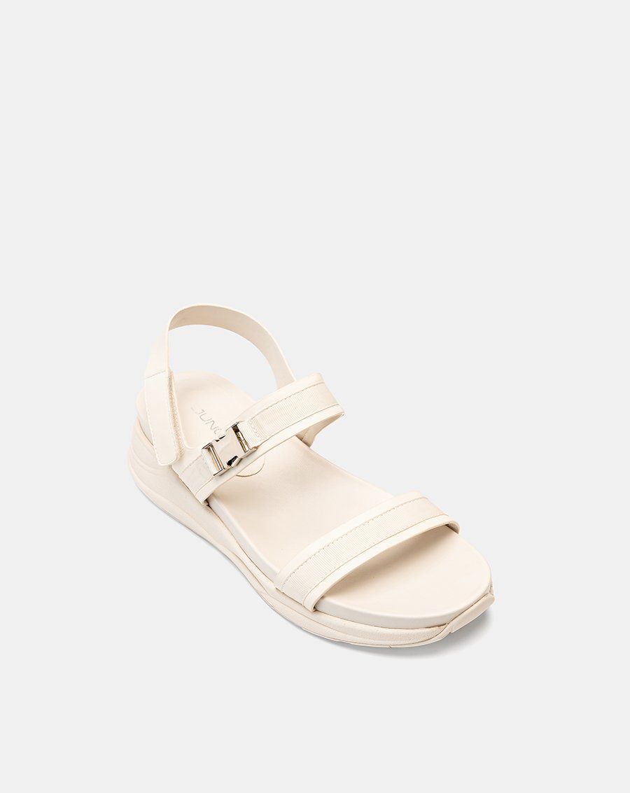 Giày Sandal Đế Thể Thao Phối Khóa Trang Trí