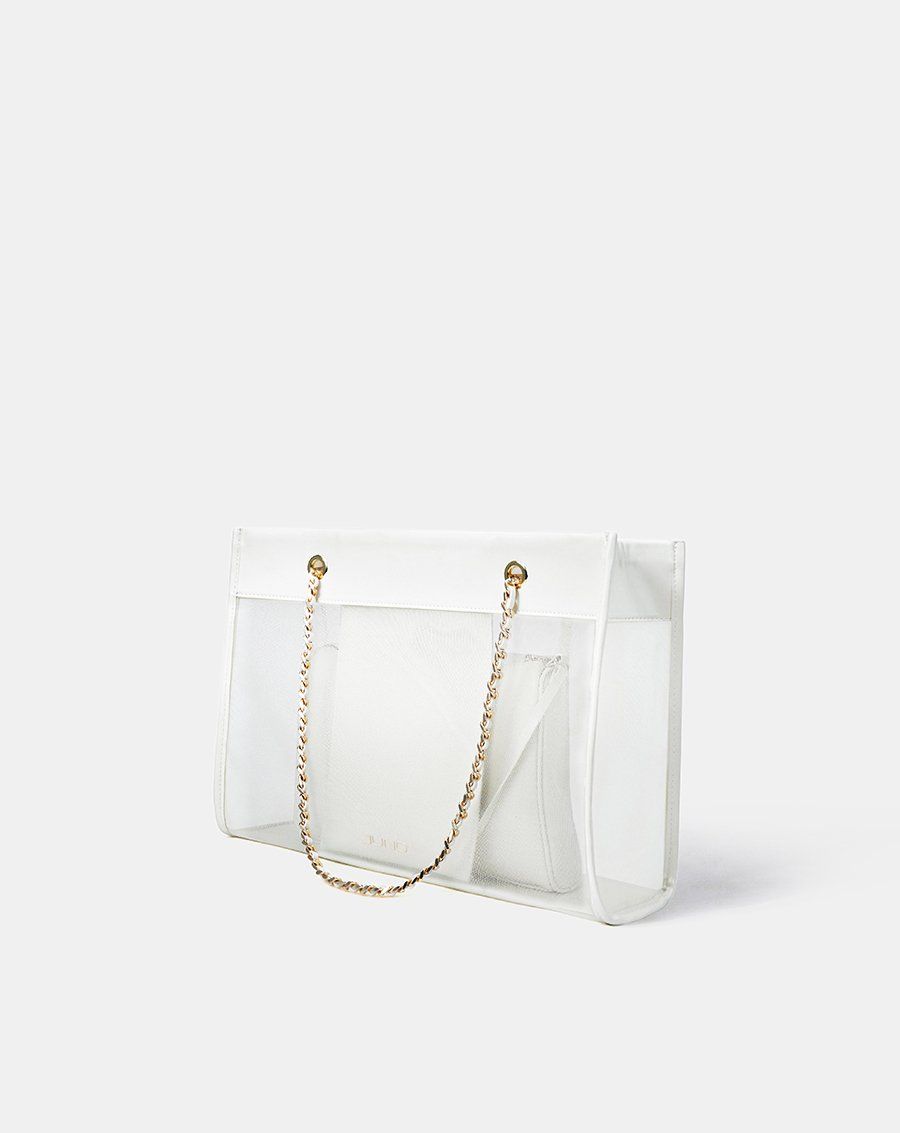 Túi Xách Lớn Tote Lưới Good Vibes Only