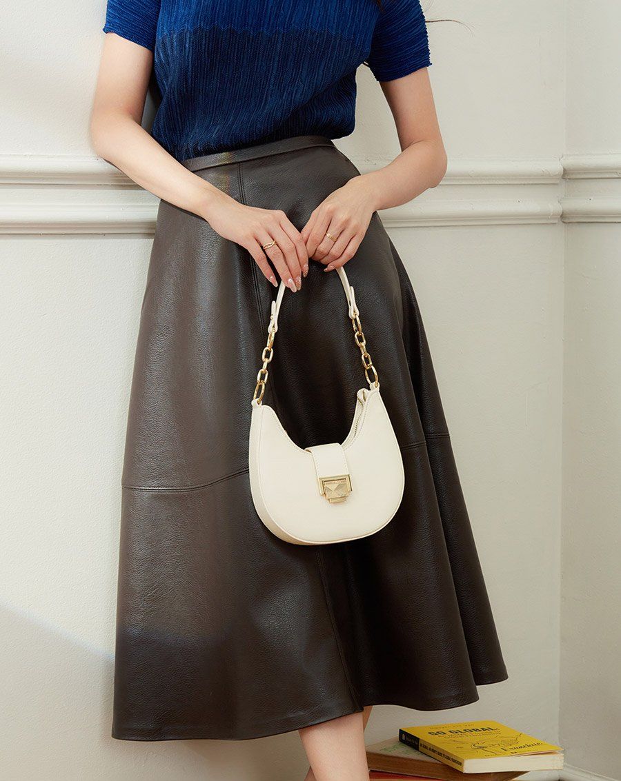 Túi Xách Nhỏ Hobo In Hoạ Tiết Chuyển Màu