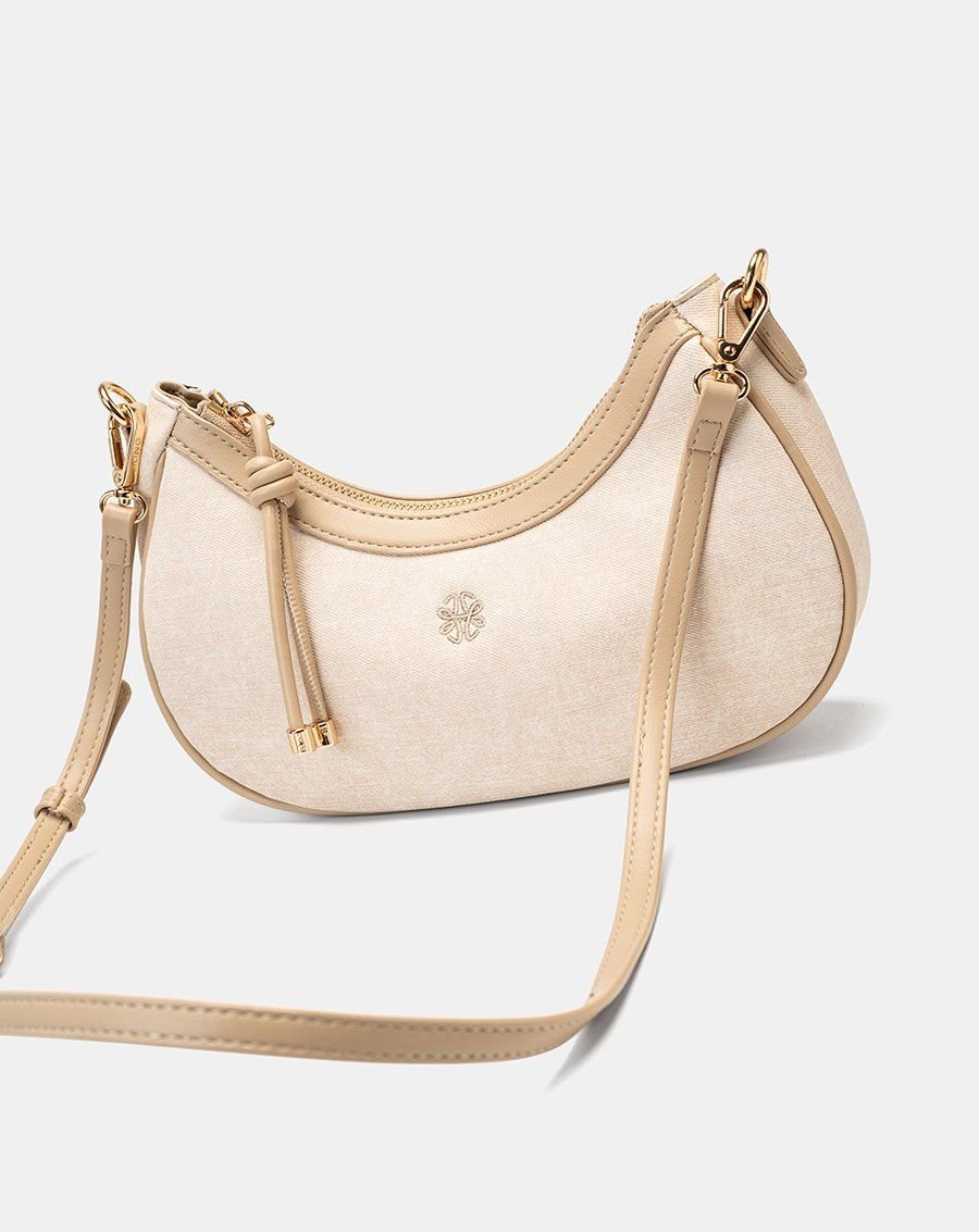 Túi Xách Nhỏ Shoulder Strap Thêu Icon Logo