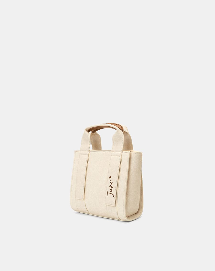 Túi Xách Nhỏ Top Handle Trang Trí Logo Cách Điệu