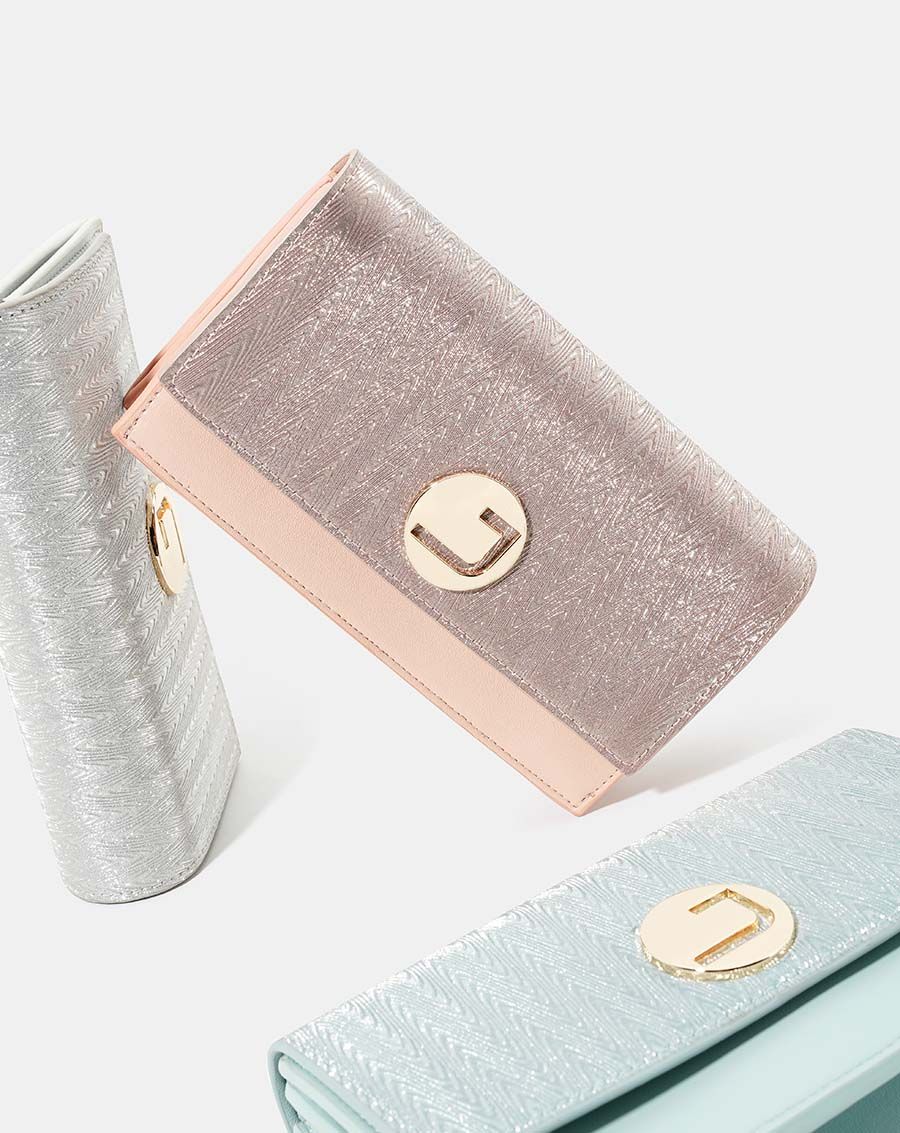 Ví clutch ánh kim