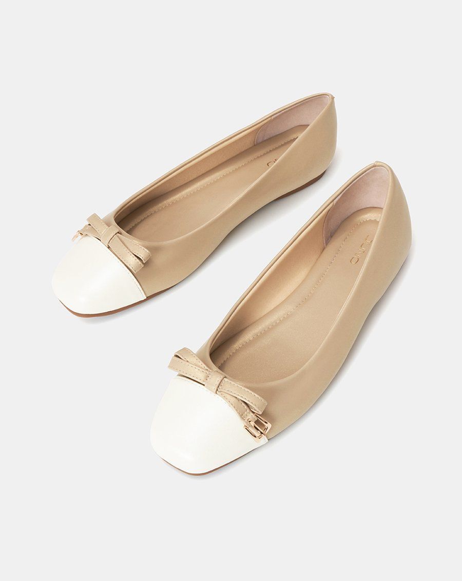 Giày Búp Bê Ballerina Trang Trí Nơ
