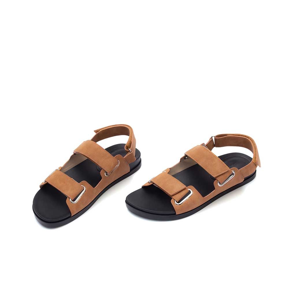 Giày xăng đan đế bằng quai phối khoá SD03034
