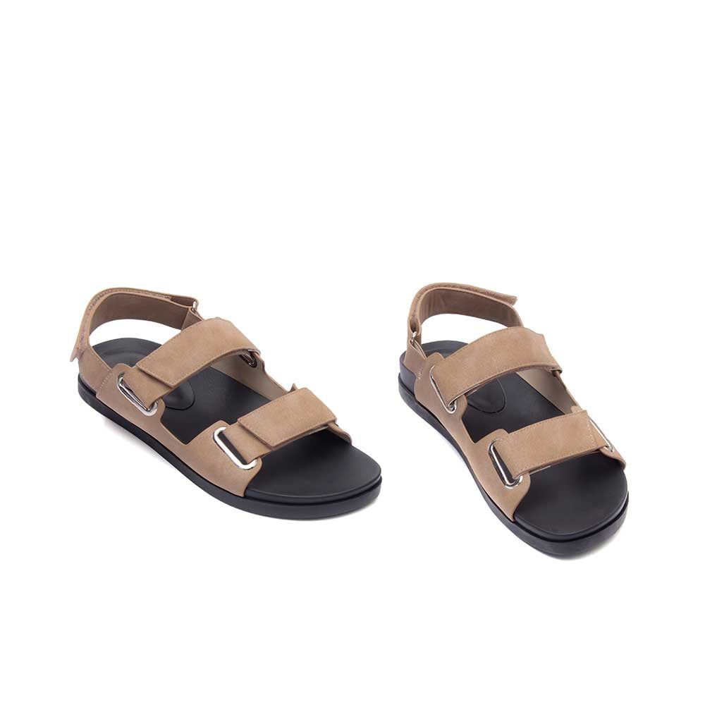 Giày xăng đan đế bằng quai phối khoá SD03034