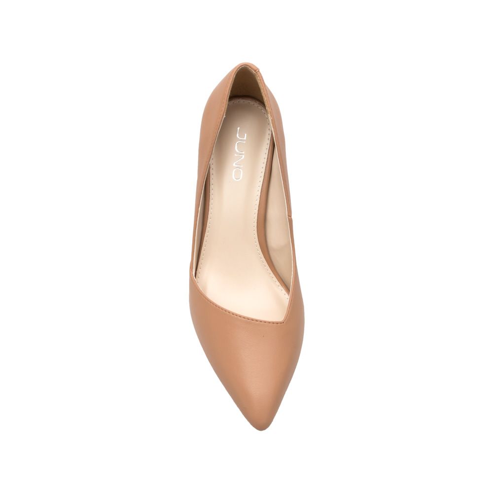 Giày cao gót 9cm mũi nhọn khoét V CG09095