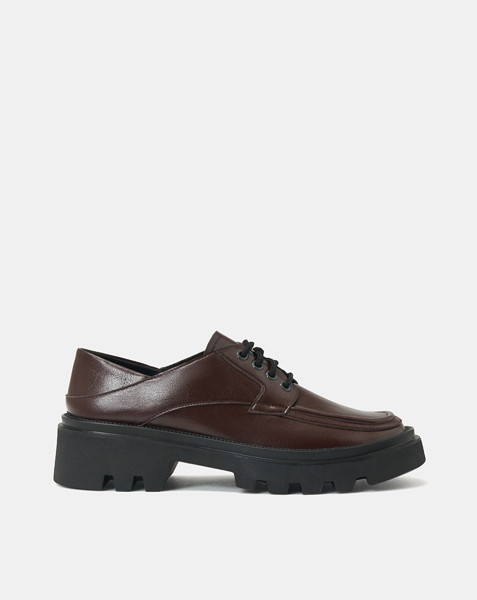 Giày Búp Bê Chunky Oxford