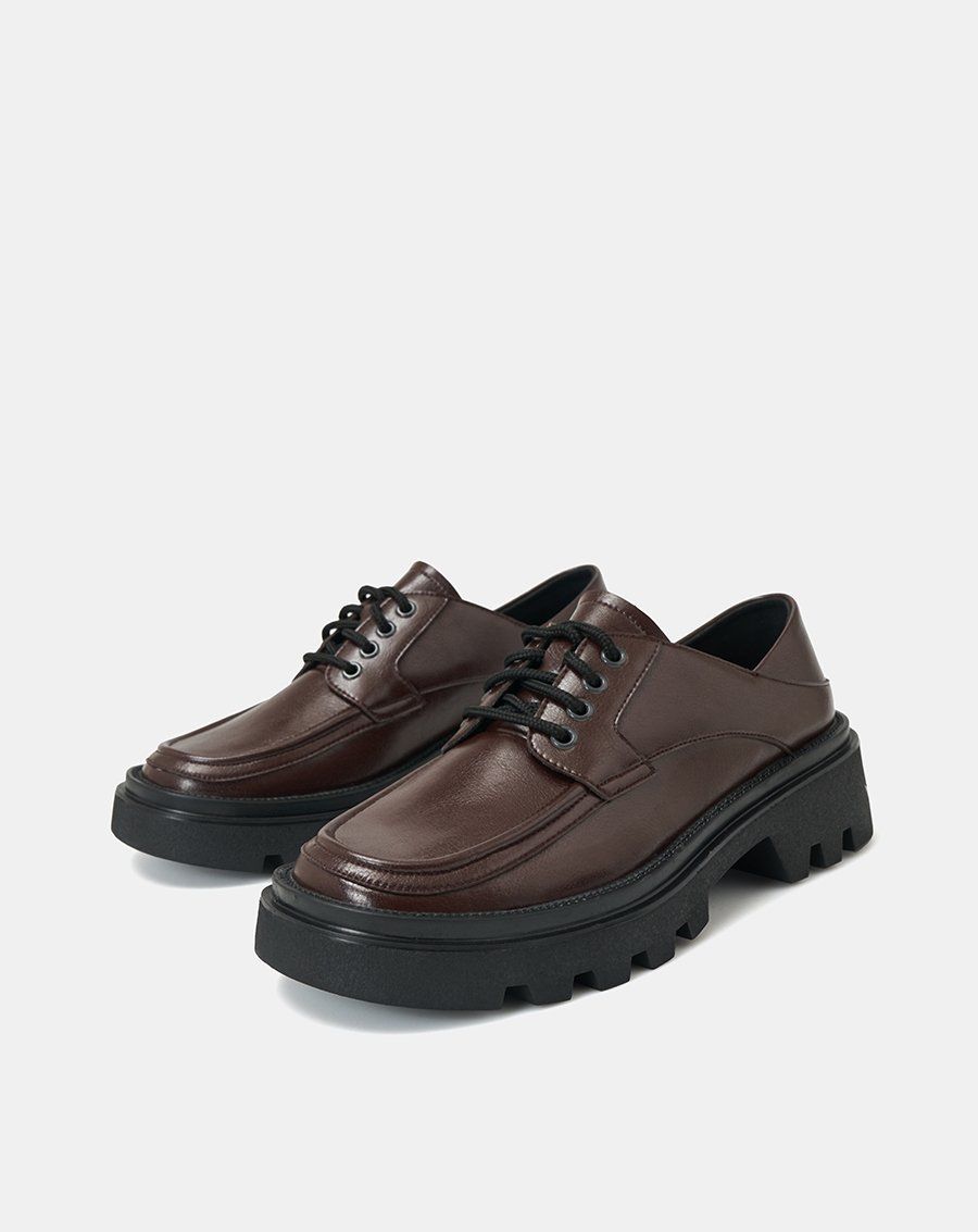 Giày Búp Bê Chunky Oxford