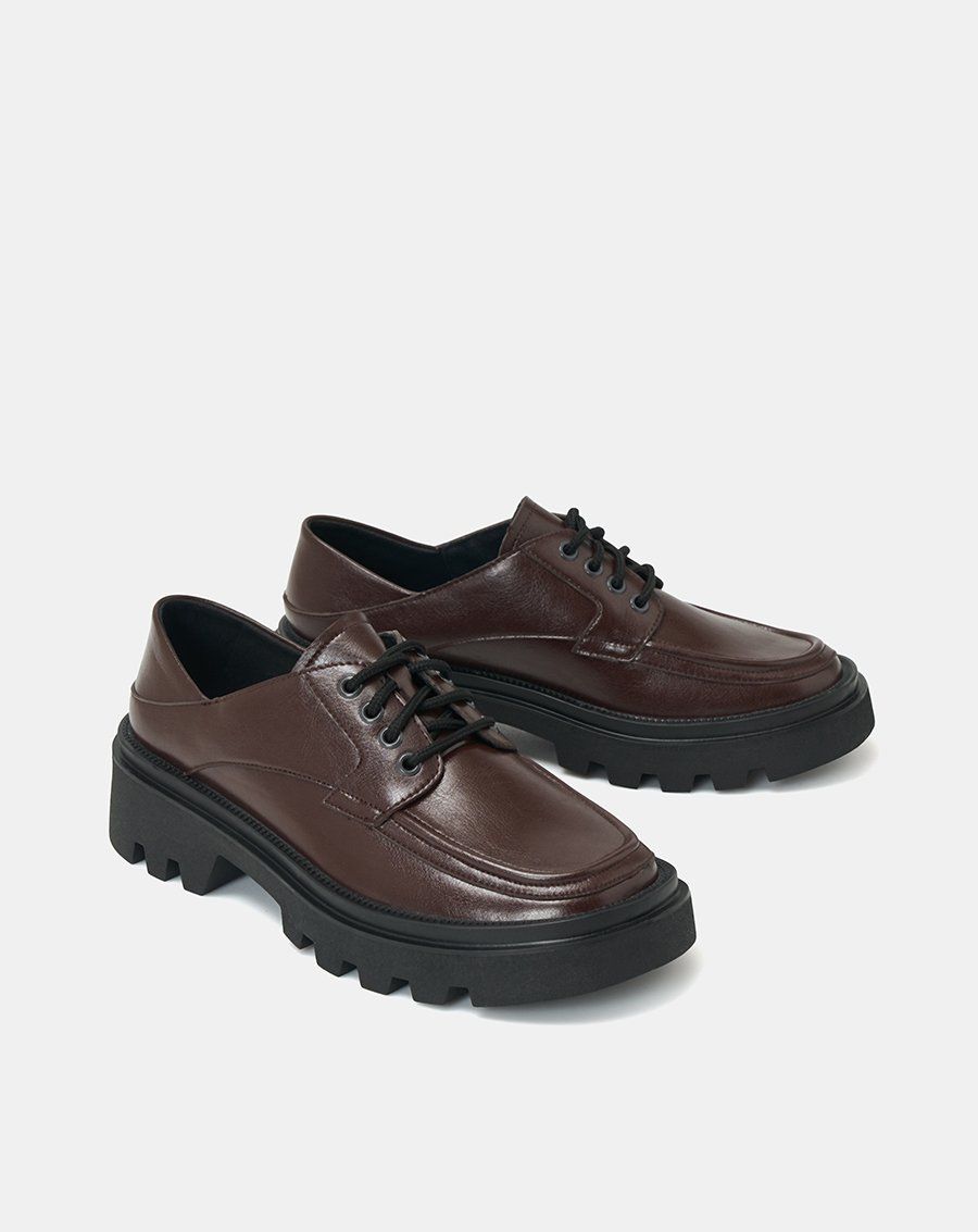 Giày Búp Bê Chunky Oxford
