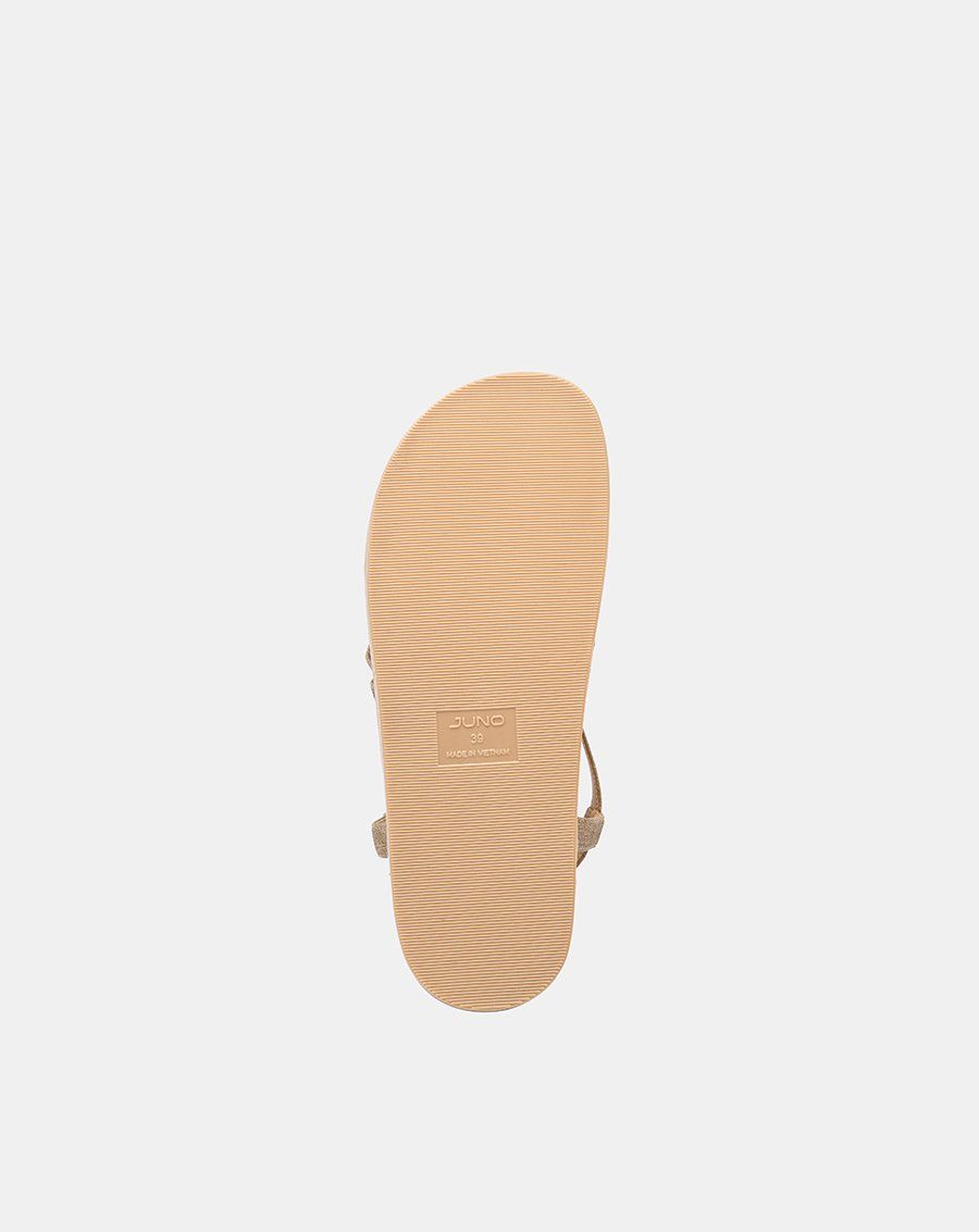 Giày Sandal Đế Bệt Quai Mảnh Chéo