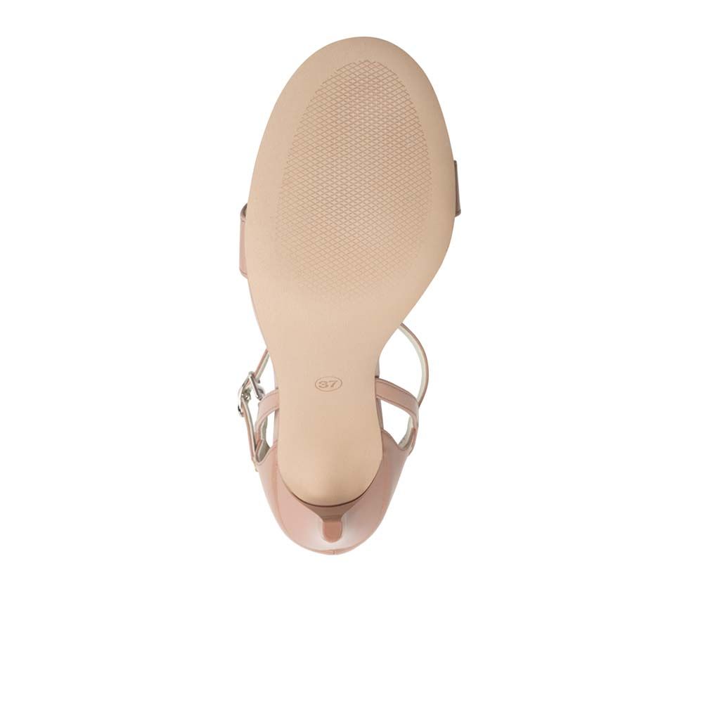 Giày sandal gót nhọn quai ngang