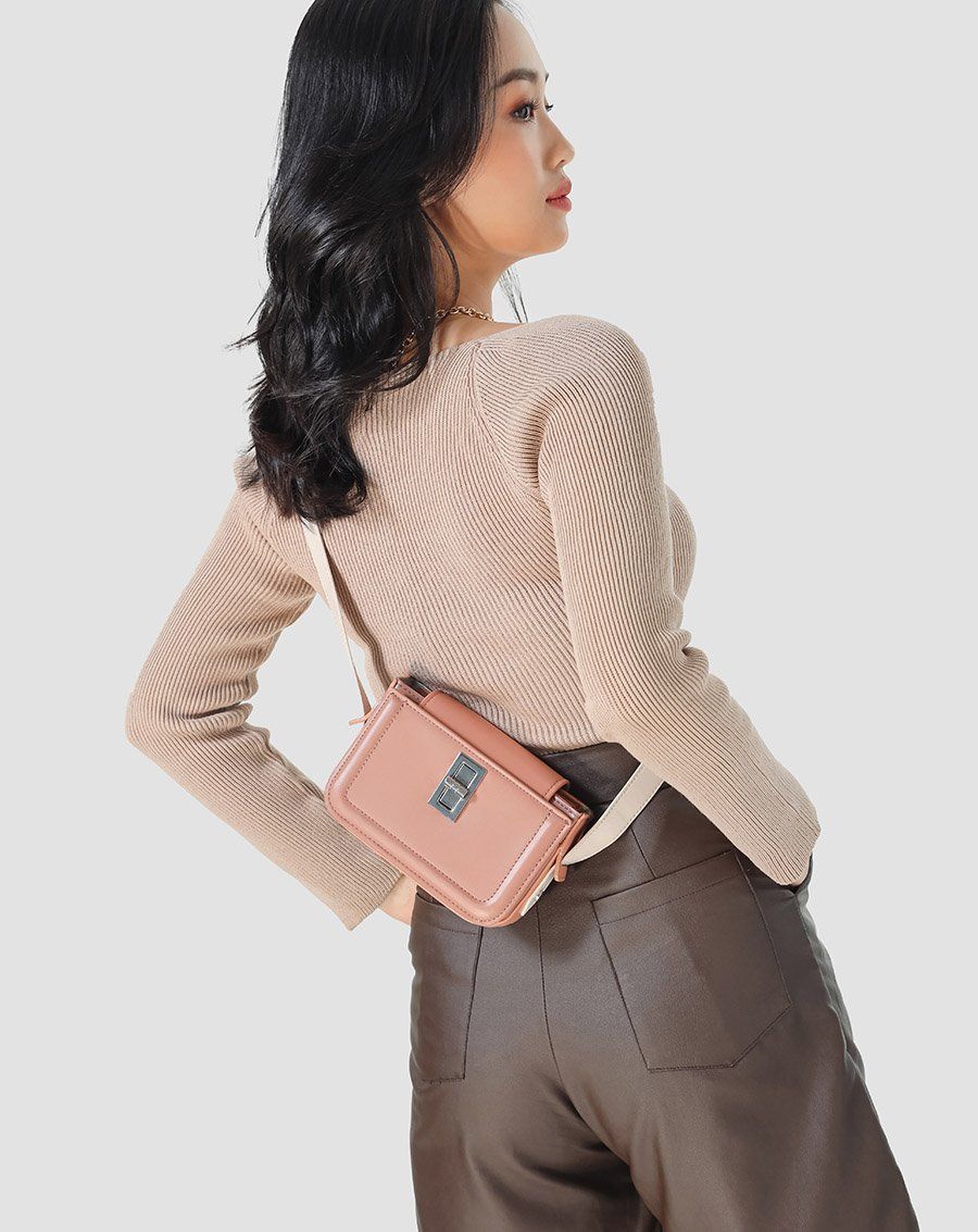 Túi xách nhỏ nhỏ nắp tuck-in