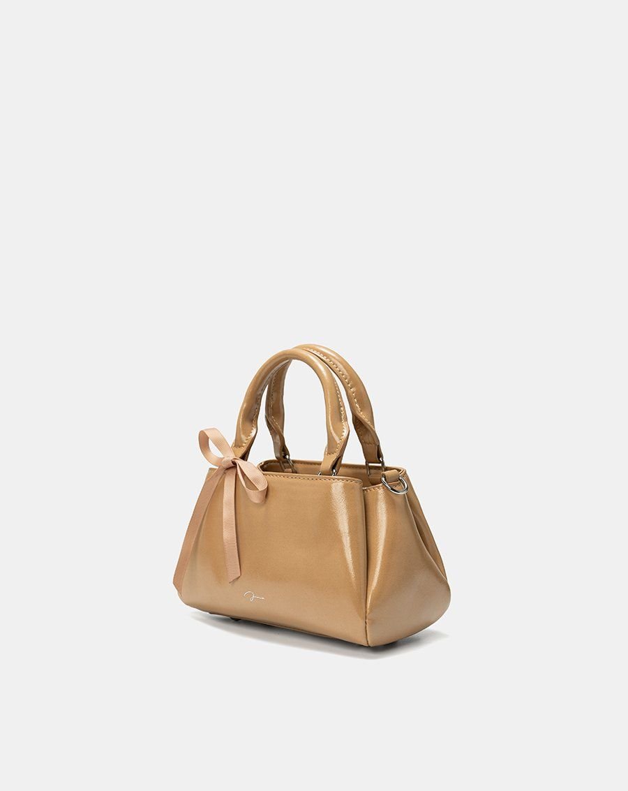 Túi Xách Nhỏ Top Handle Trang Trí Nơ