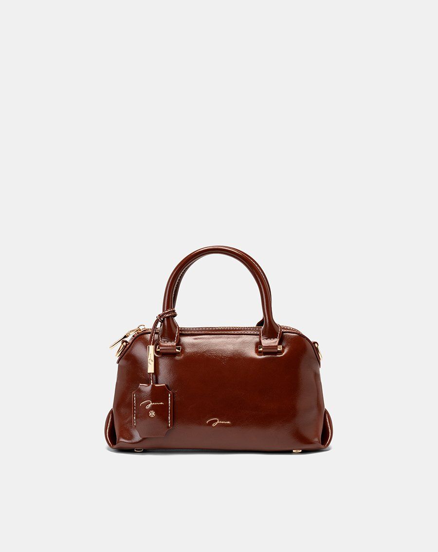 Túi Xách Nhỏ Top Handle Phối Charm