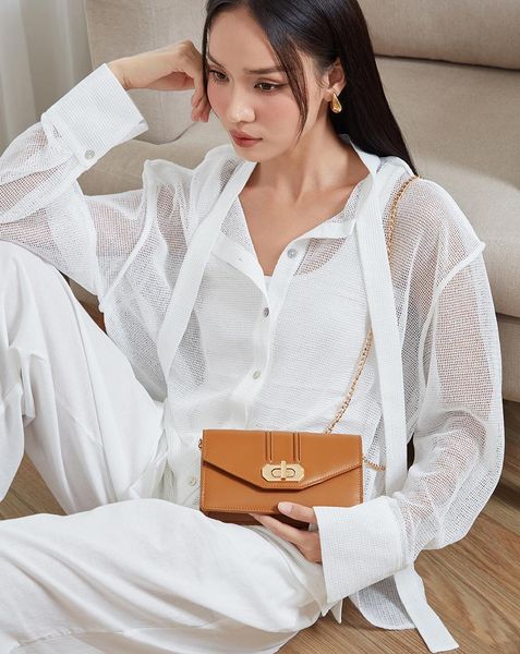 Ví Dài Phối Khoá Trang Trí