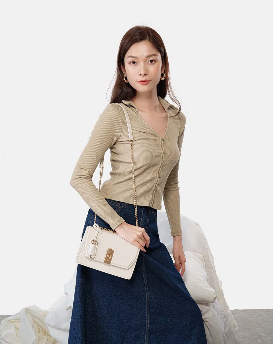 Túi Xách Nhỏ Đeo Vai Lock & Key