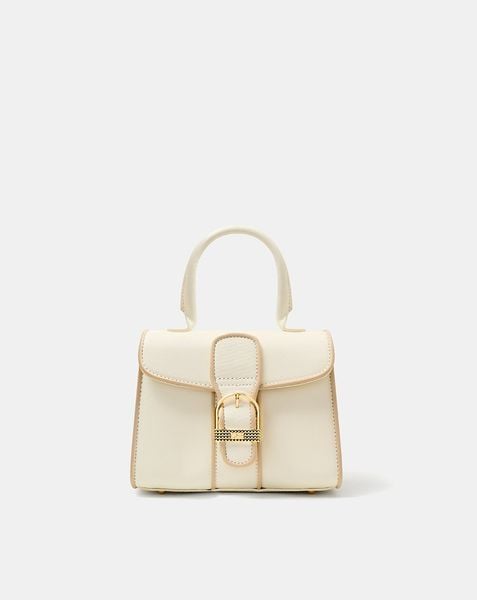 Túi Xách Nhỏ Top Handle Trang Trí Khoá