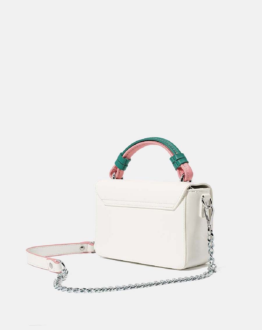 Túi xách nhỏ phối màu colorblock