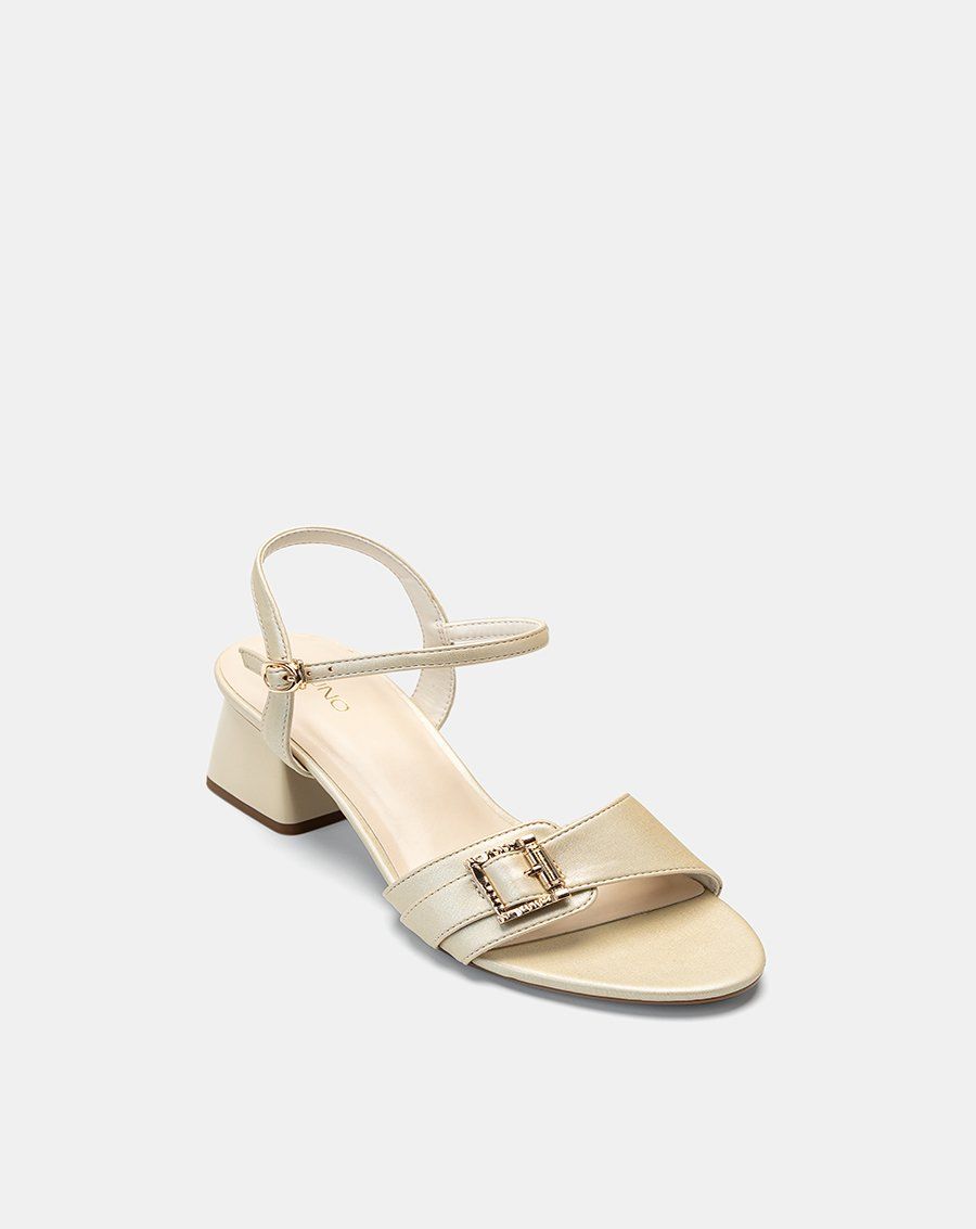 Giày Sandal Quai Đắp Phối Khóa