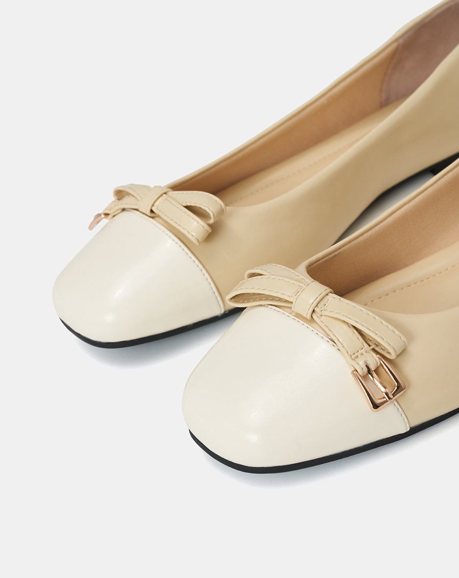 Giày Búp Bê Ballerina Trang Trí Nơ