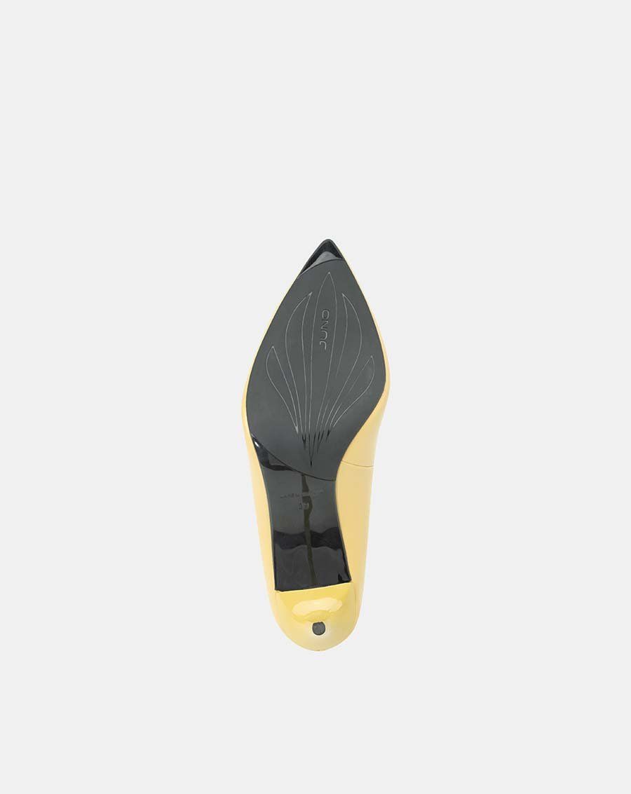 Giày cao gót pump đính khóa trang trí