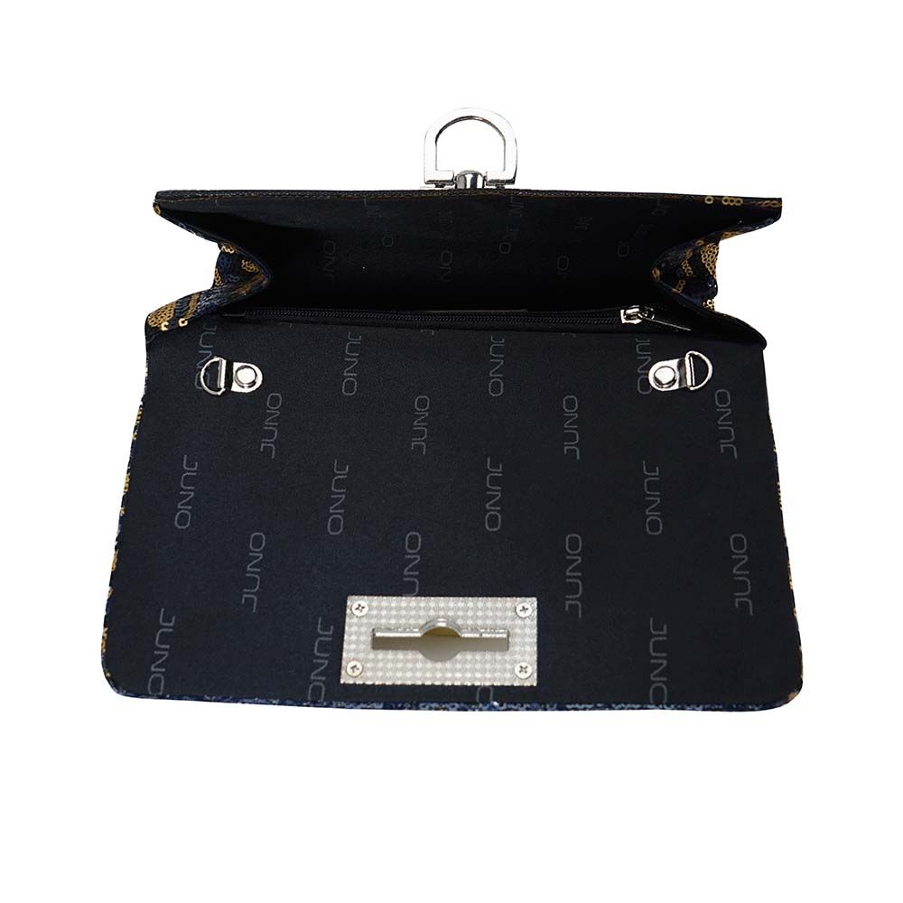 Clutch cầm tay sequin phối màu TXN268