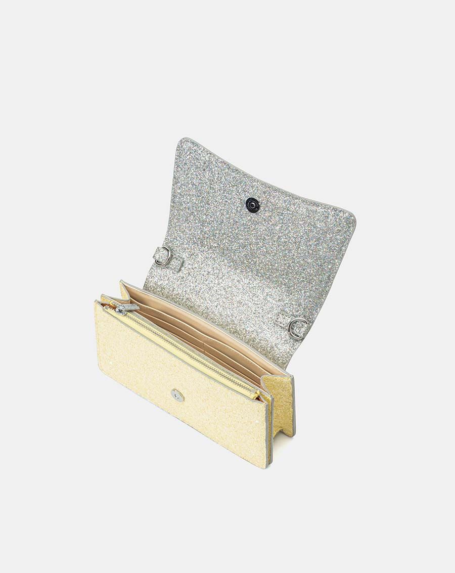 Túi xách nhỏ clutch có 2 thiết kế dây đeo