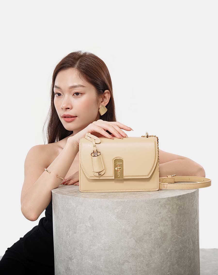 Túi Xách Nhỏ Đeo Vai Lock & Key