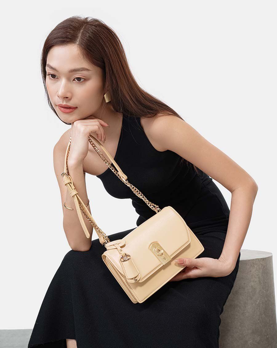 Túi Xách Nhỏ Đeo Vai Lock & Key