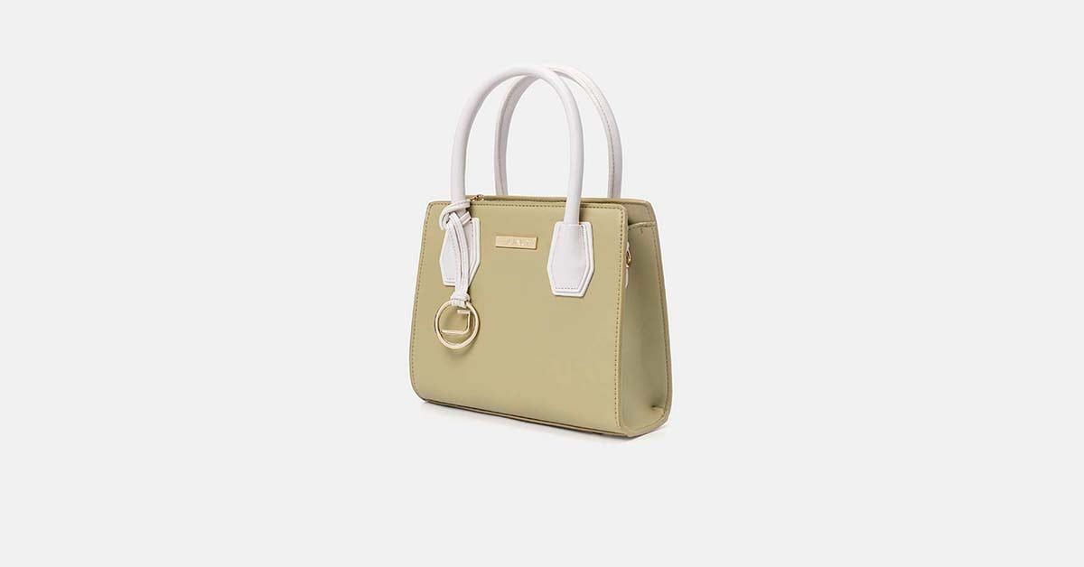 Túi xách nhỏ tote nhỏ treo charm trang trí